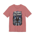 Soccer Player T‑Shirt — "Born for the Big Stage" Football Match Tee