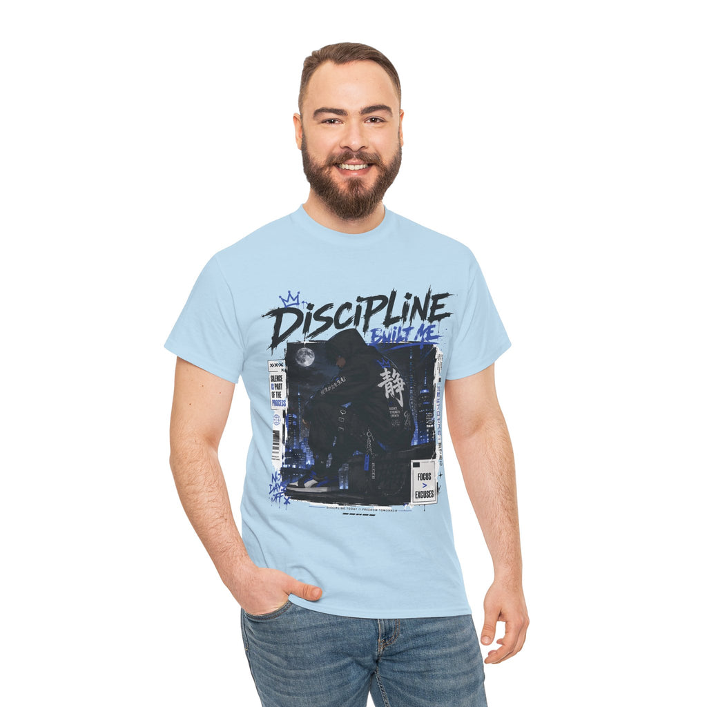 Discipline Built Me Anime Streetwear T Shirt