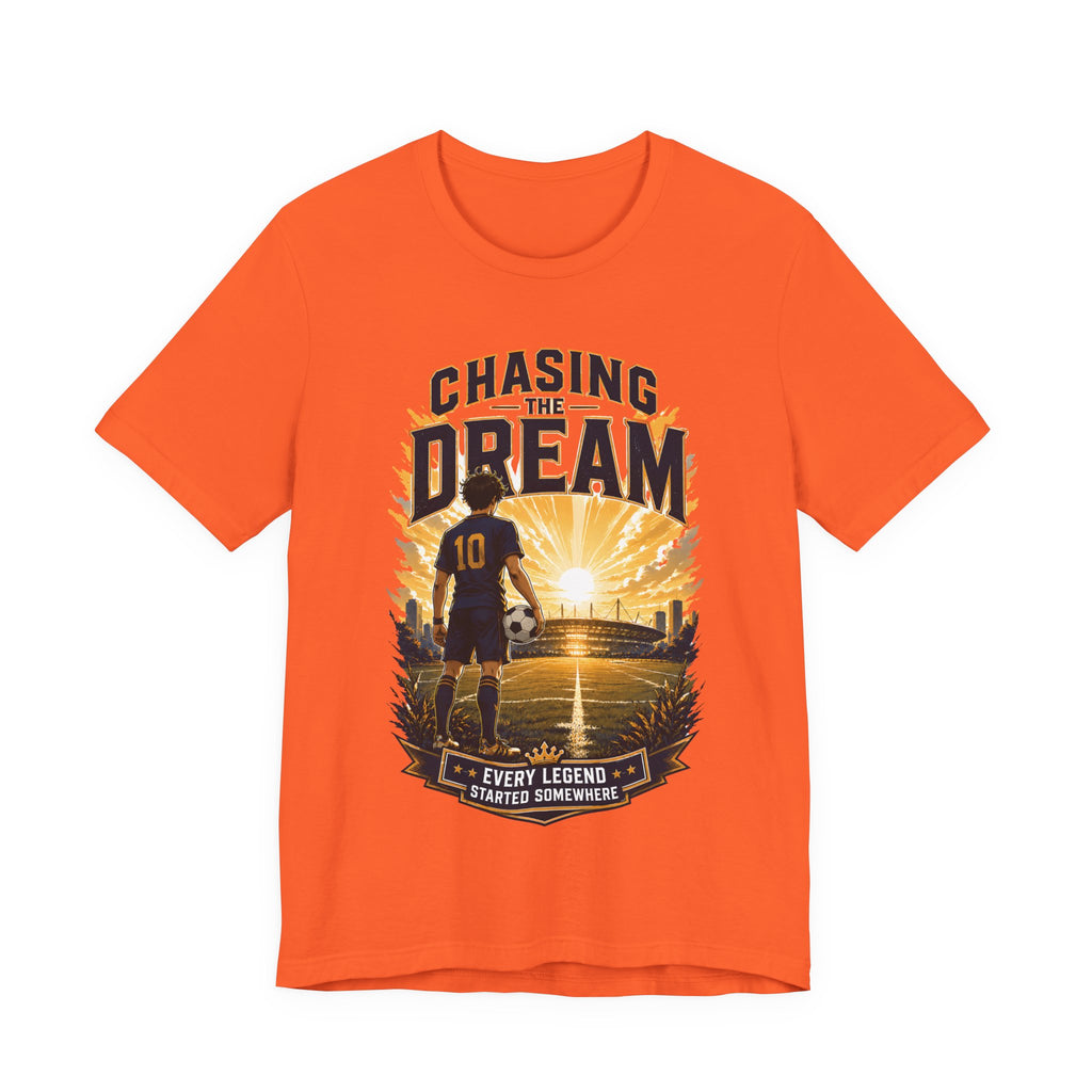 Chasing the Dream Soccer Graphic T Shirt