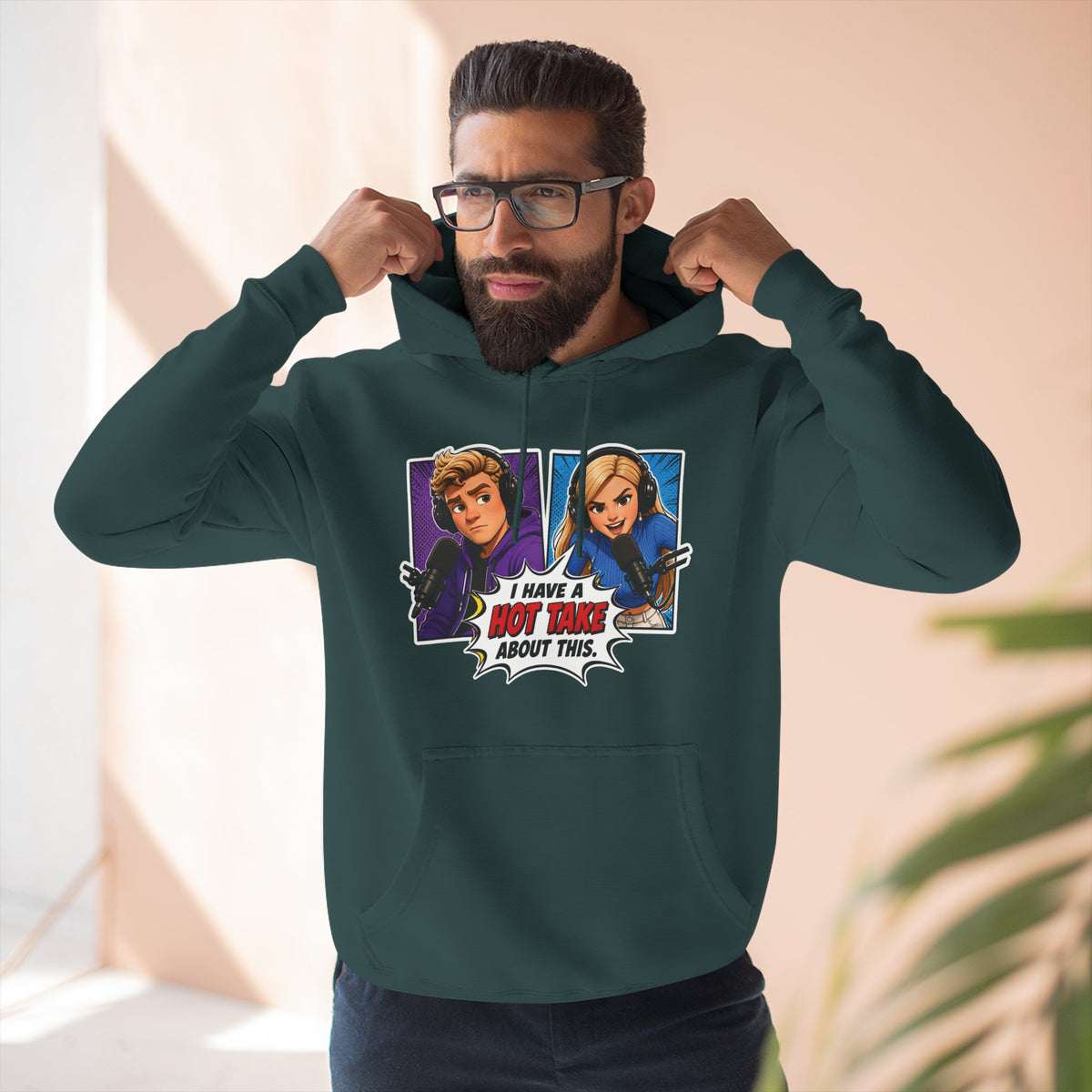 Hot Take Central Jake and Emma I Have a Hot Take Hoodie