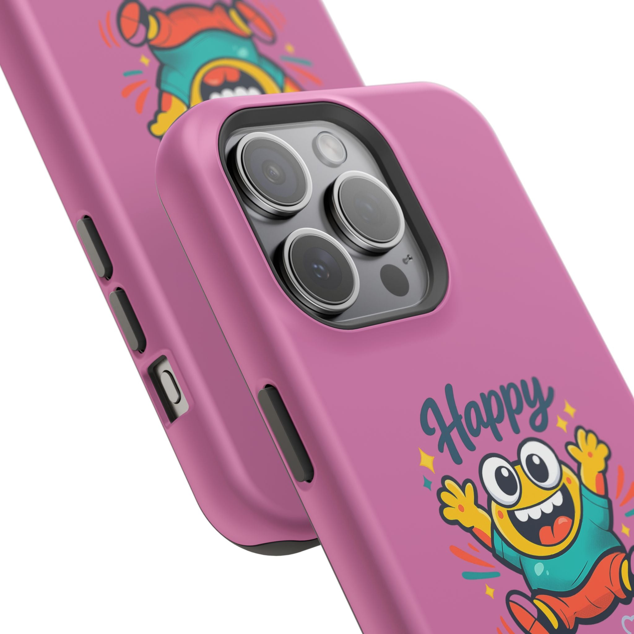 Happy Monster Magnetic Impact-Resistant Phone Case