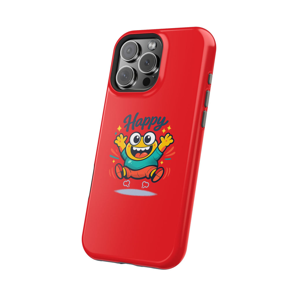 Happy Monster Magnetic Impact-Resistant Phone Case