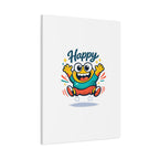 Happy Blob Cartoon Canvas Bold Kawaii Wall Art