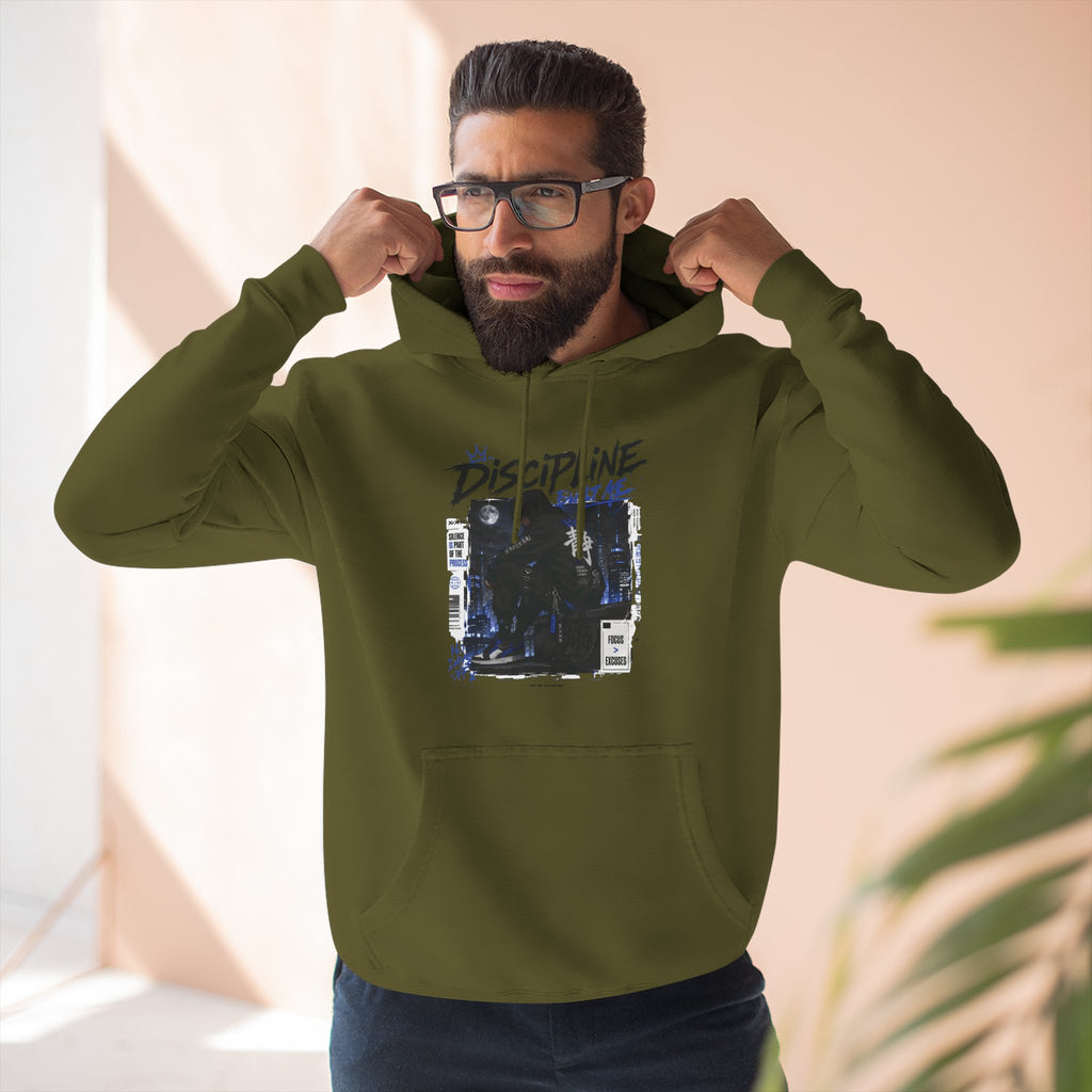 Discipline Built Me Graphic Hoodie Vintage Streetwear