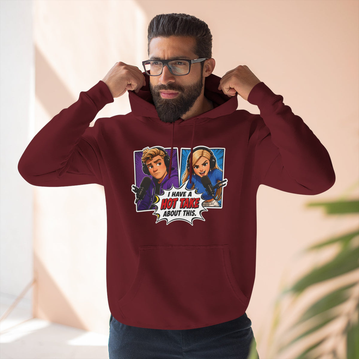 Hot Take Central Jake and Emma I Have a Hot Take Hoodie