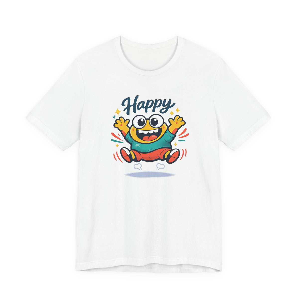 Happy Mood Blob T Shirt Cute Kawaii Graphic Tee