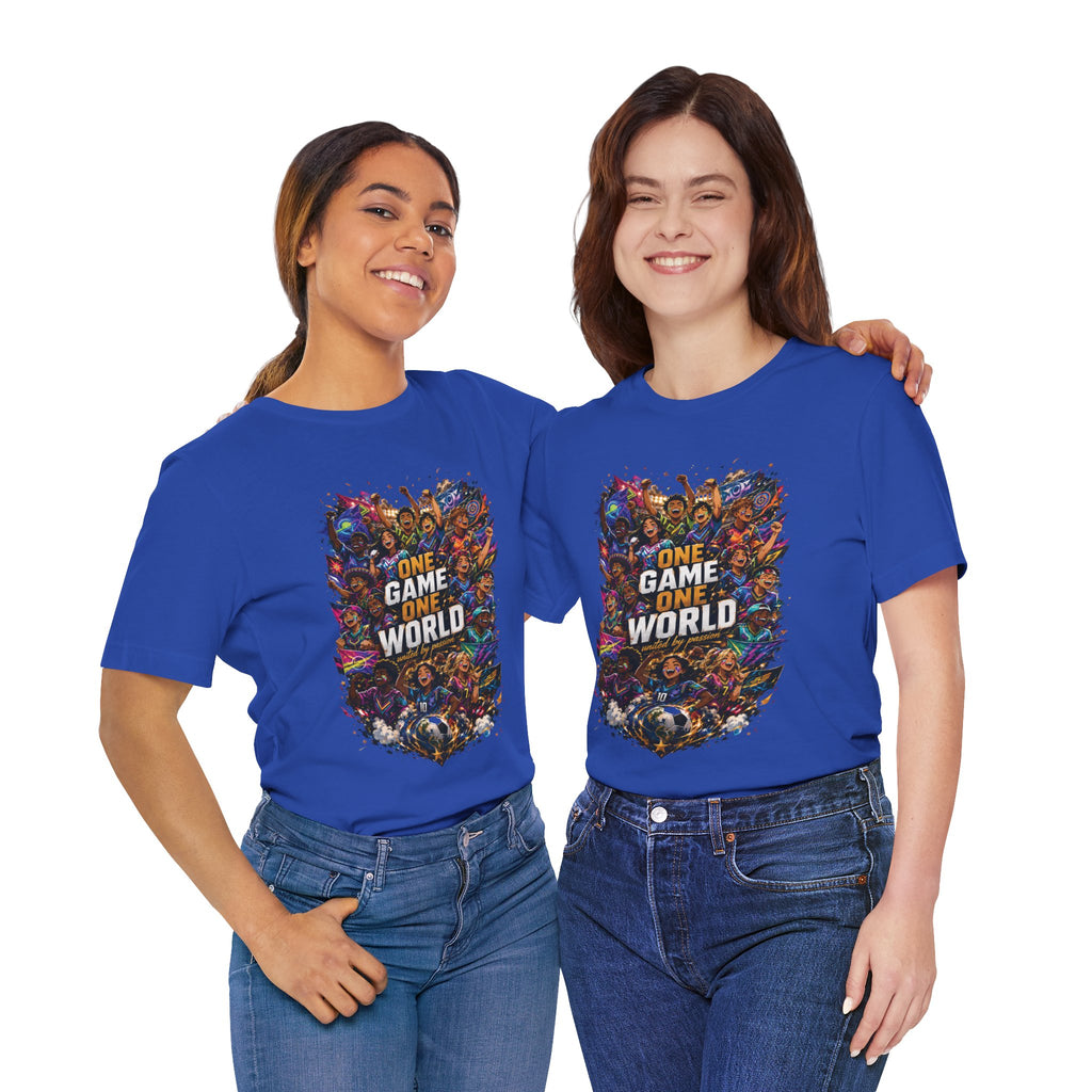 One Game One World Gamer Graphic T Shirt