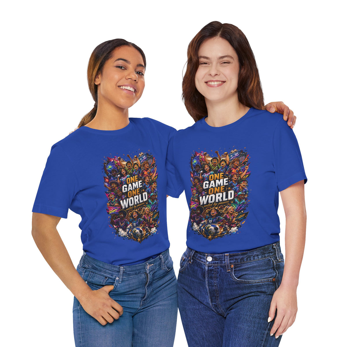 One Game One World Gamer Graphic T Shirt