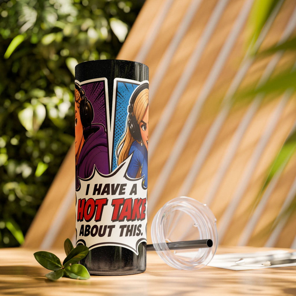 Hot Take Central I Have a Hot Take About This 20oz Pop Art Tumbler