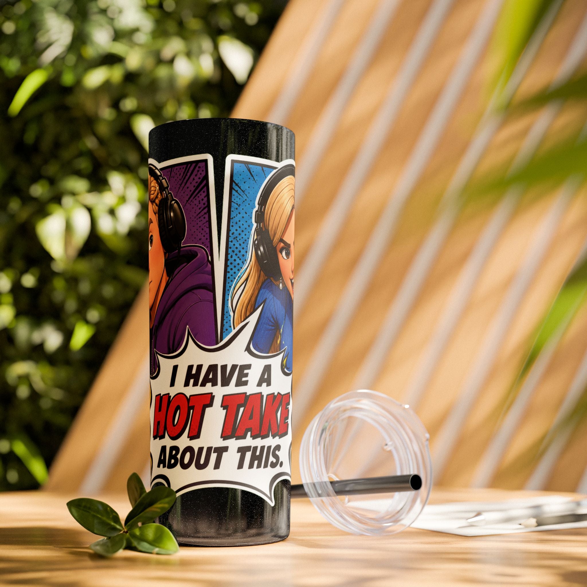 Hot Take Central I Have a Hot Take About This 20oz Pop Art Tumbler