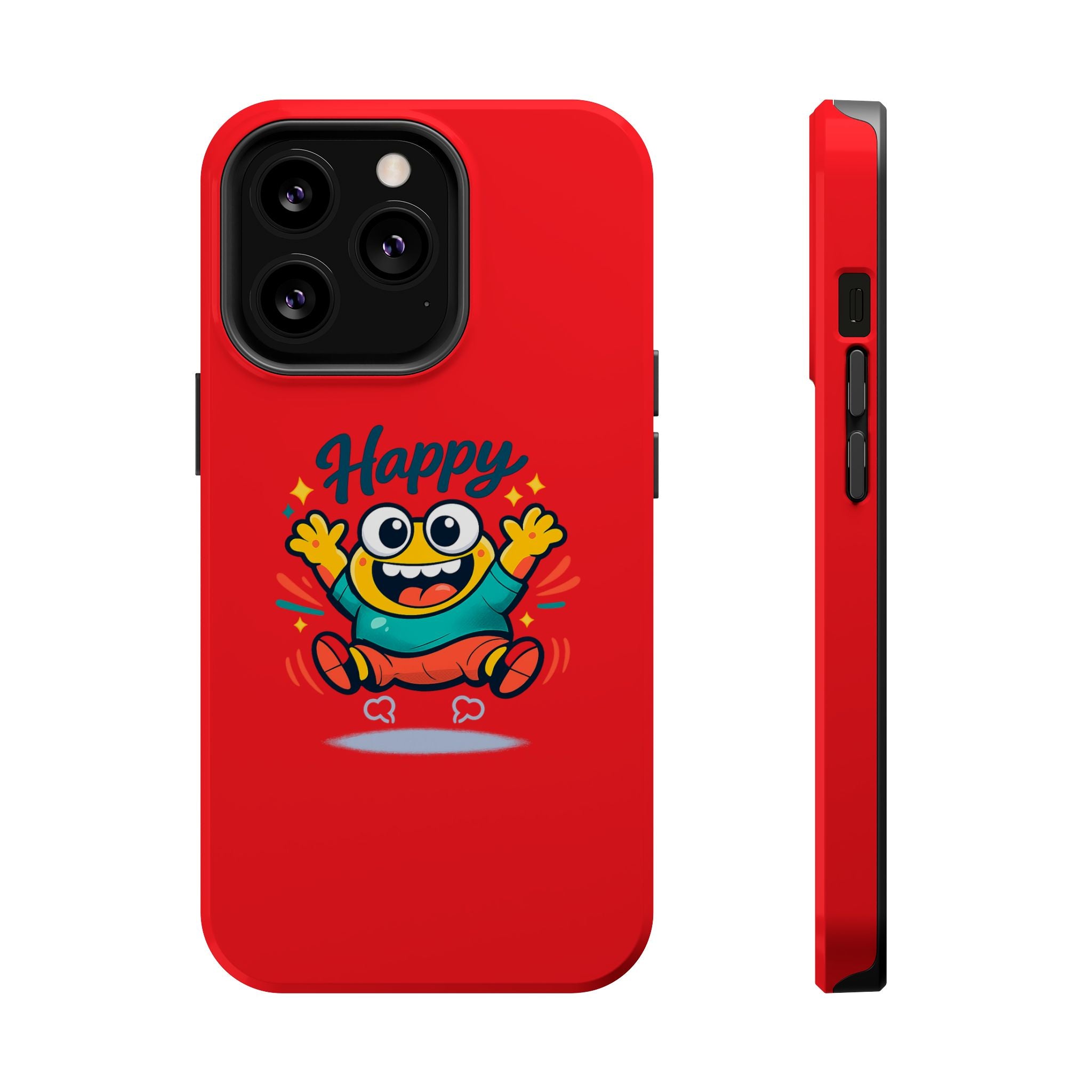 Happy Monster Magnetic Impact-Resistant Phone Case