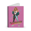 I'm Unstoppable! Spiral Notebook — Motivational Pink Journal for Women