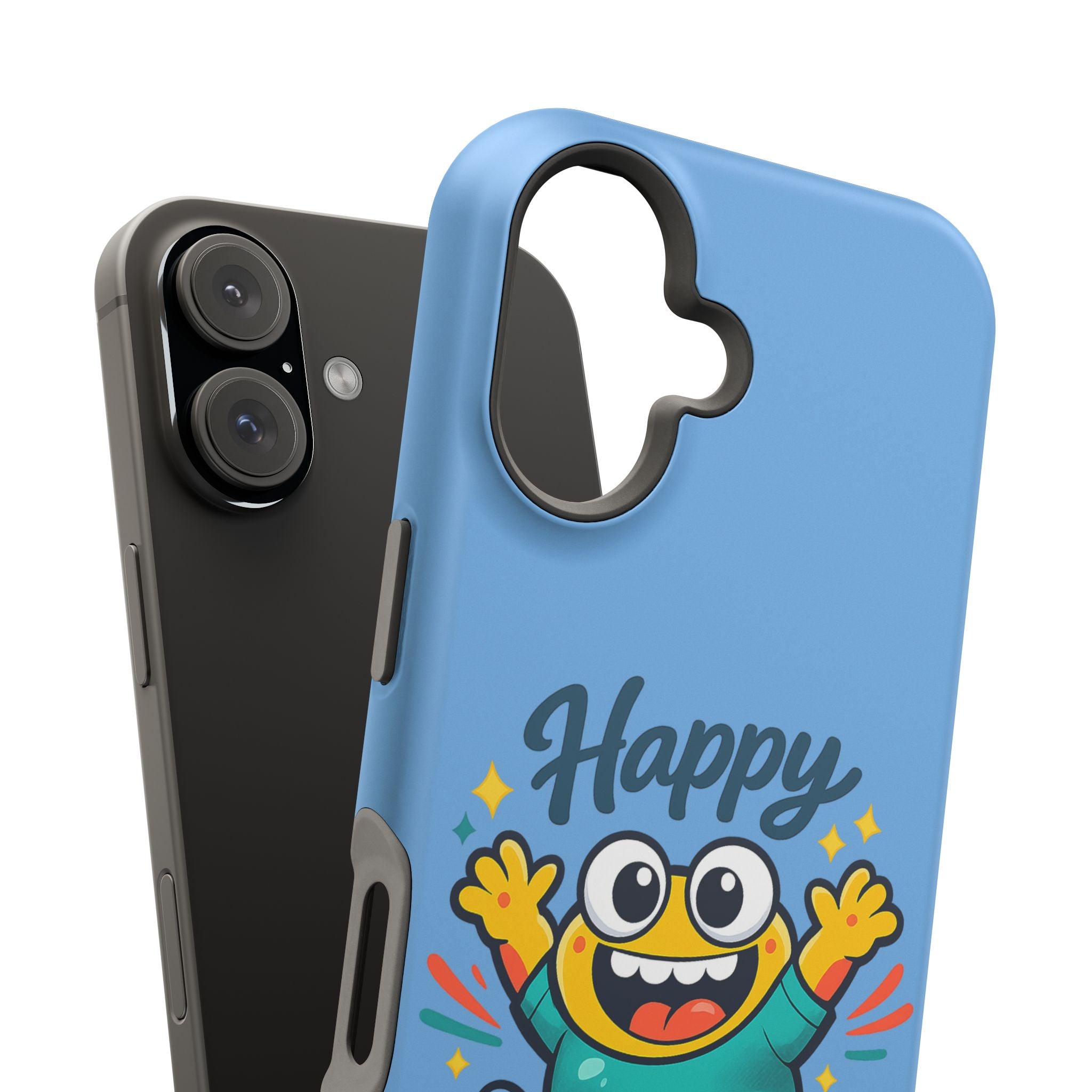 Happy Monster Magnetic Impact-Resistant Phone Case