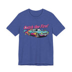 Catch the Fire Vintage Muscle Car Graphic T Shirt