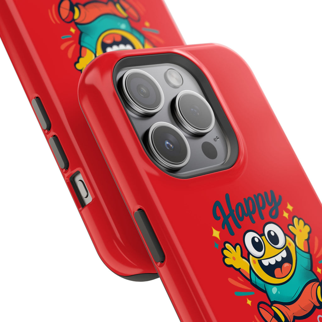 Happy Monster Magnetic Impact-Resistant Phone Case