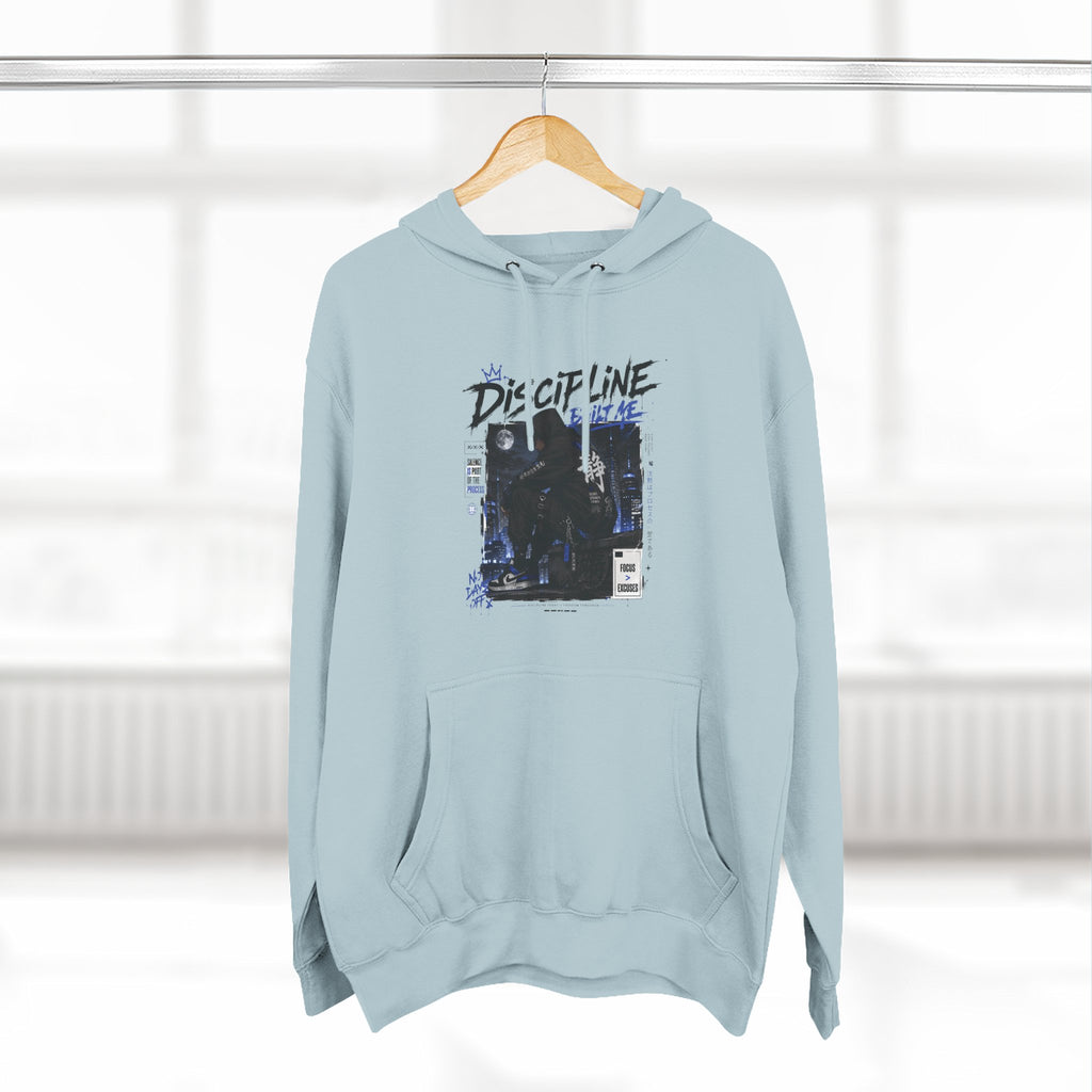 Discipline Graphic Hoodie — Vintage TV Photo Streetwear Pullover