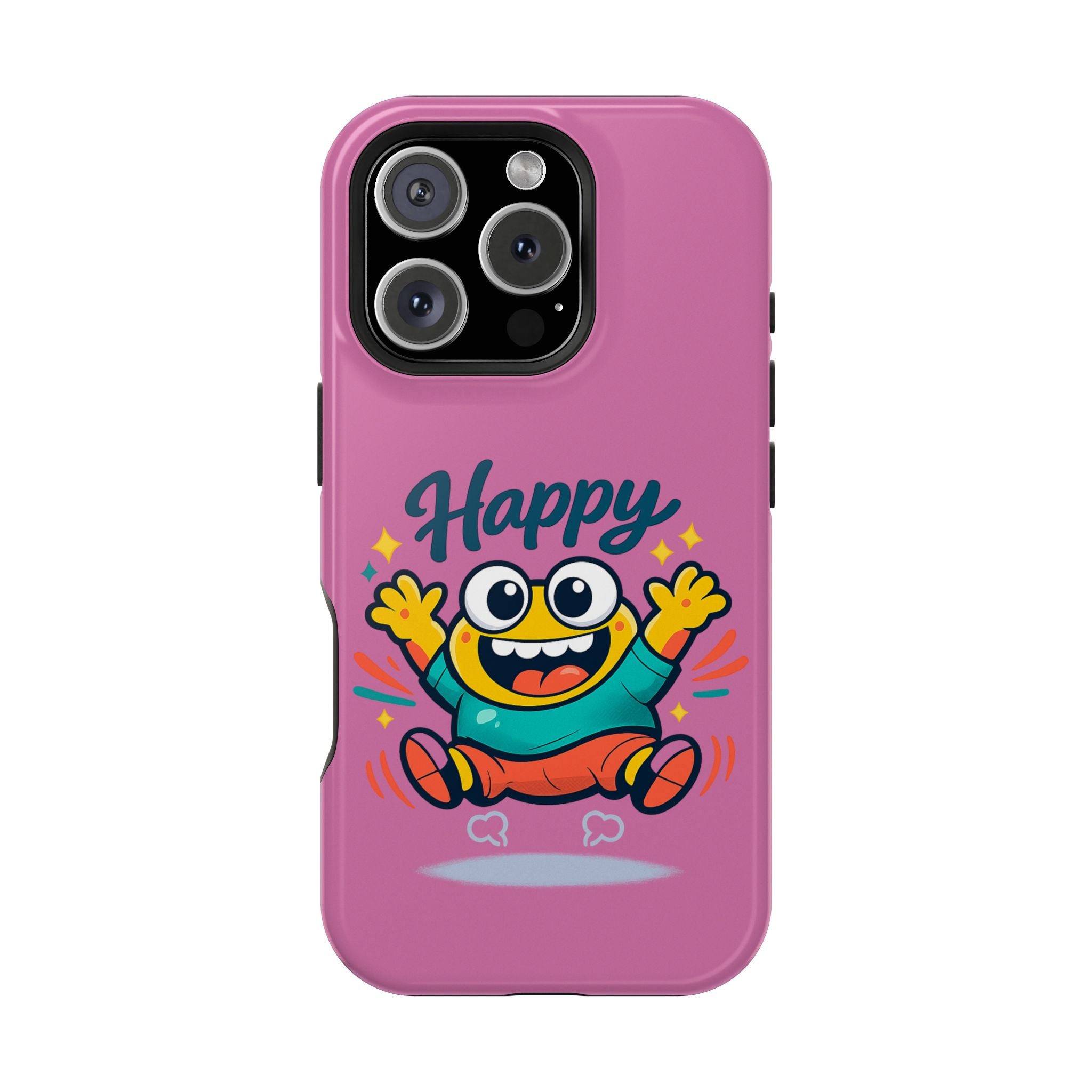 Happy Monster Magnetic Impact-Resistant Phone Case
