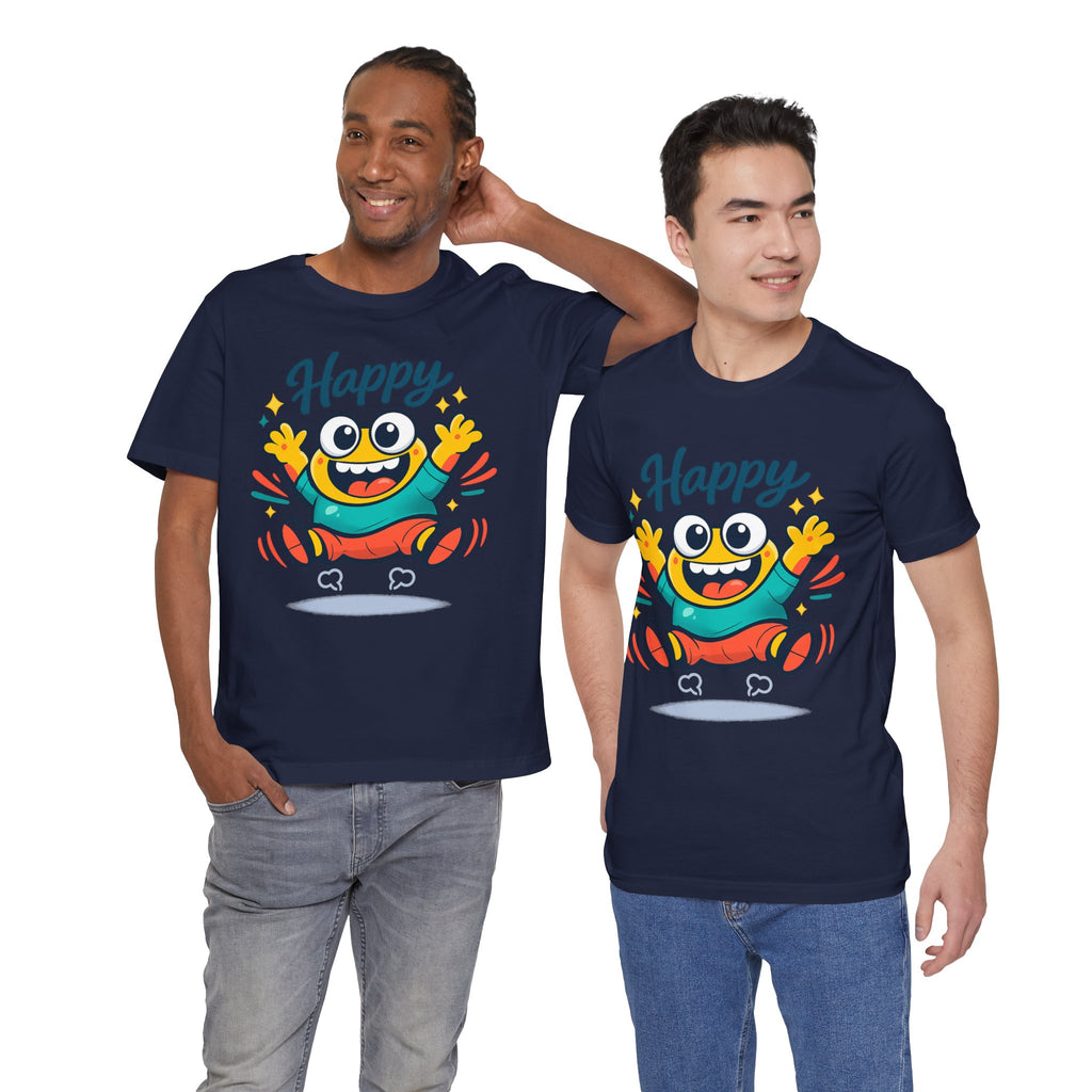 Happy Mood Blob T Shirt Cute Kawaii Graphic Tee