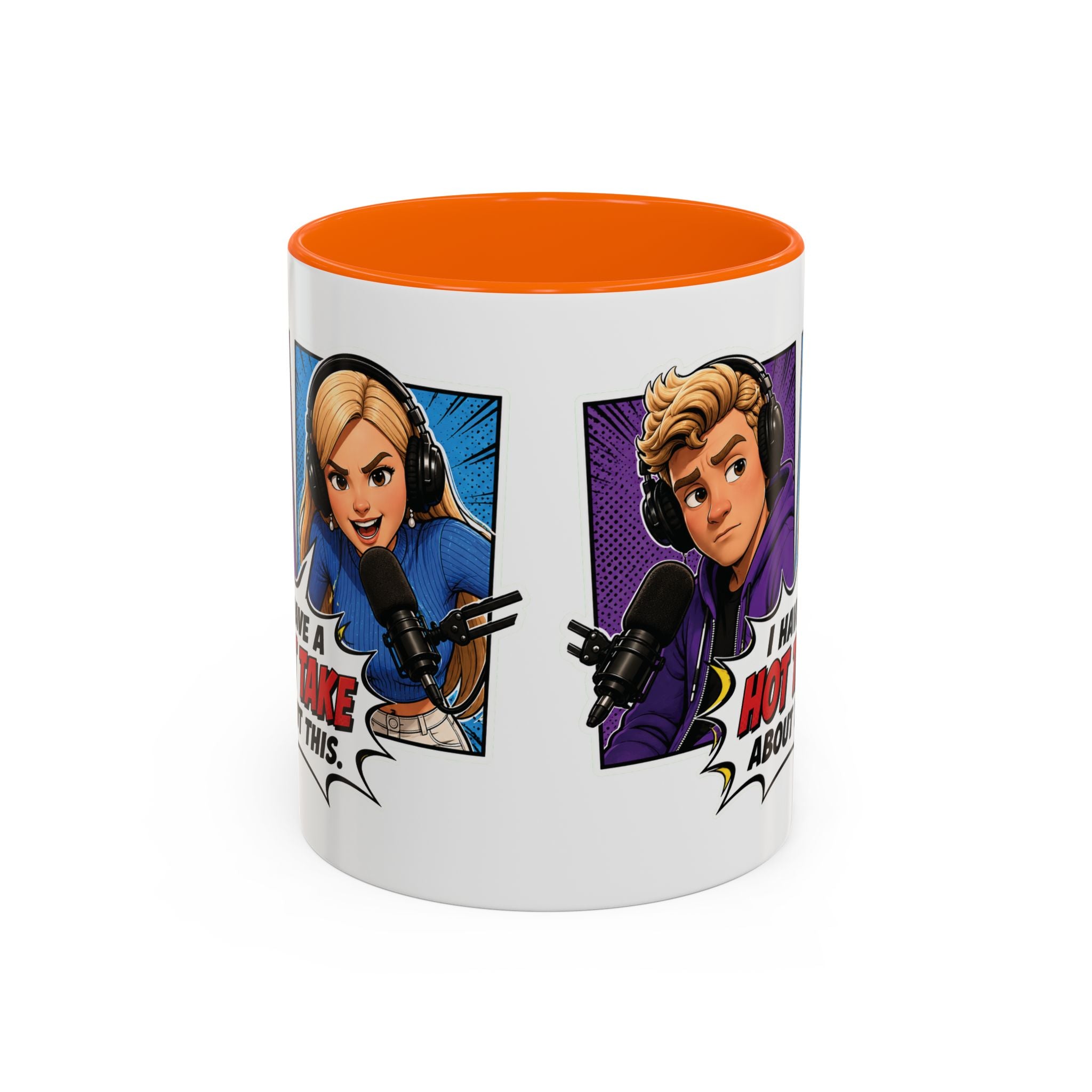 Jake And Emma Hot Take Coffee Mug — "I Have A Hot Take About This" Mug (11/15oz)