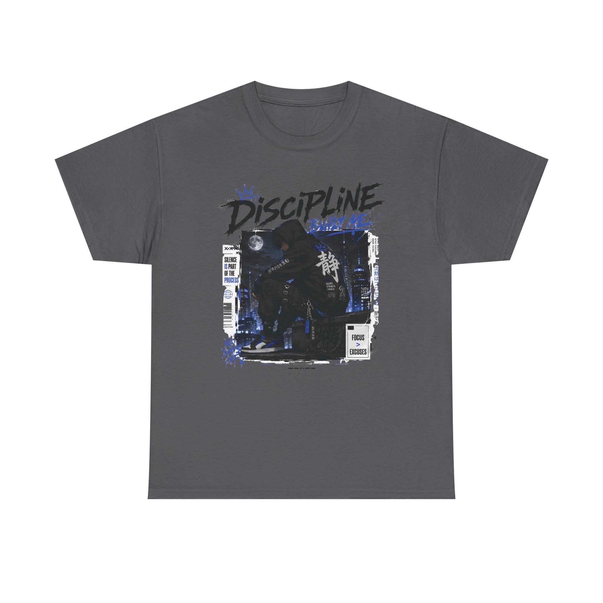 Discipline Built Me Anime Streetwear T Shirt