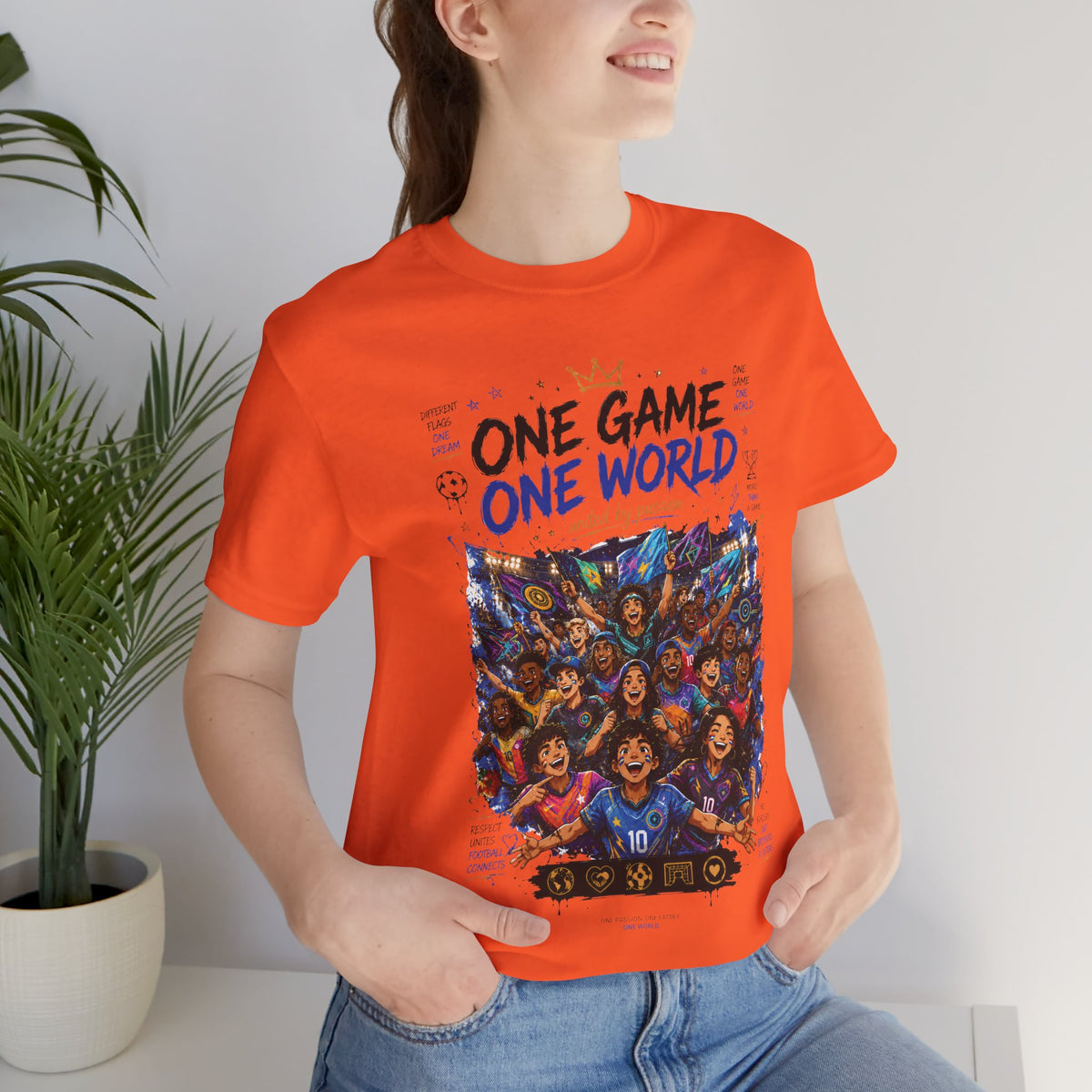 One Game One World Soccer T Shirt