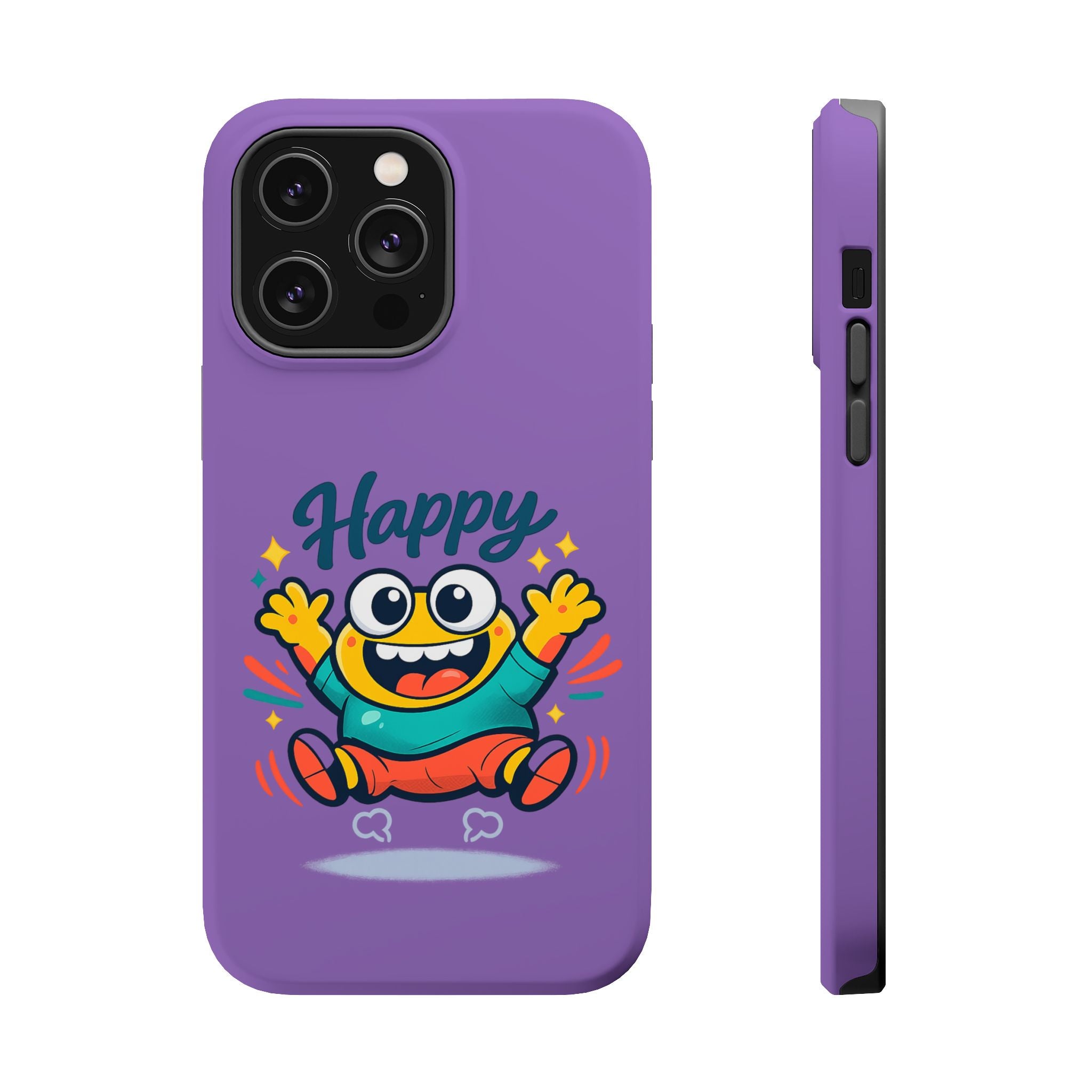 Happy Monster Magnetic Impact-Resistant Phone Case