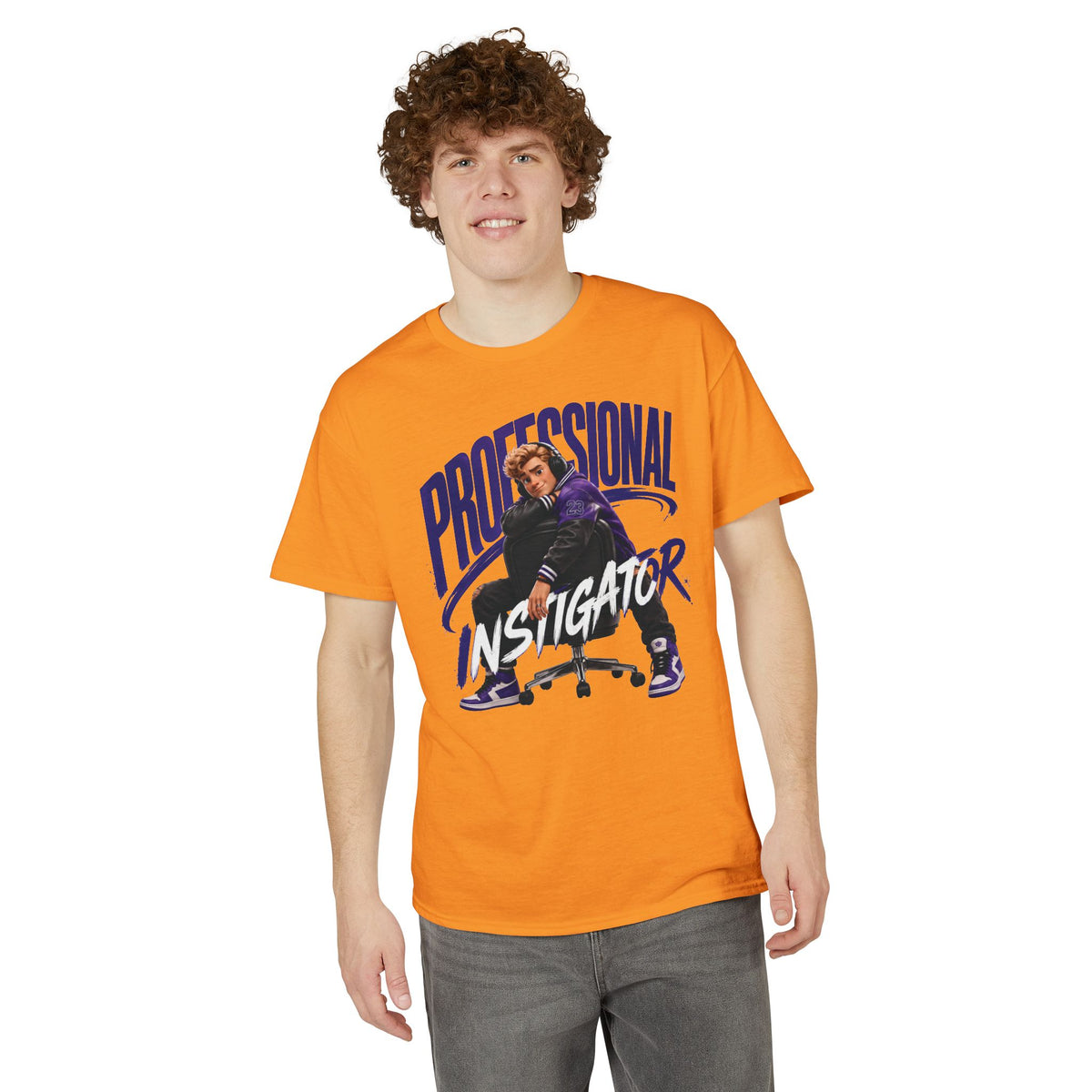 Hot Take Central Professional Instigator Jake Graphic T Shirt