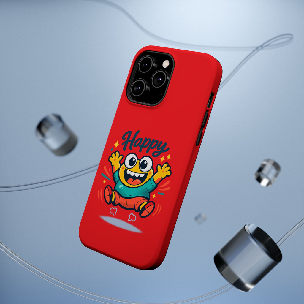 Happy Monster Magnetic Impact-Resistant Phone Case