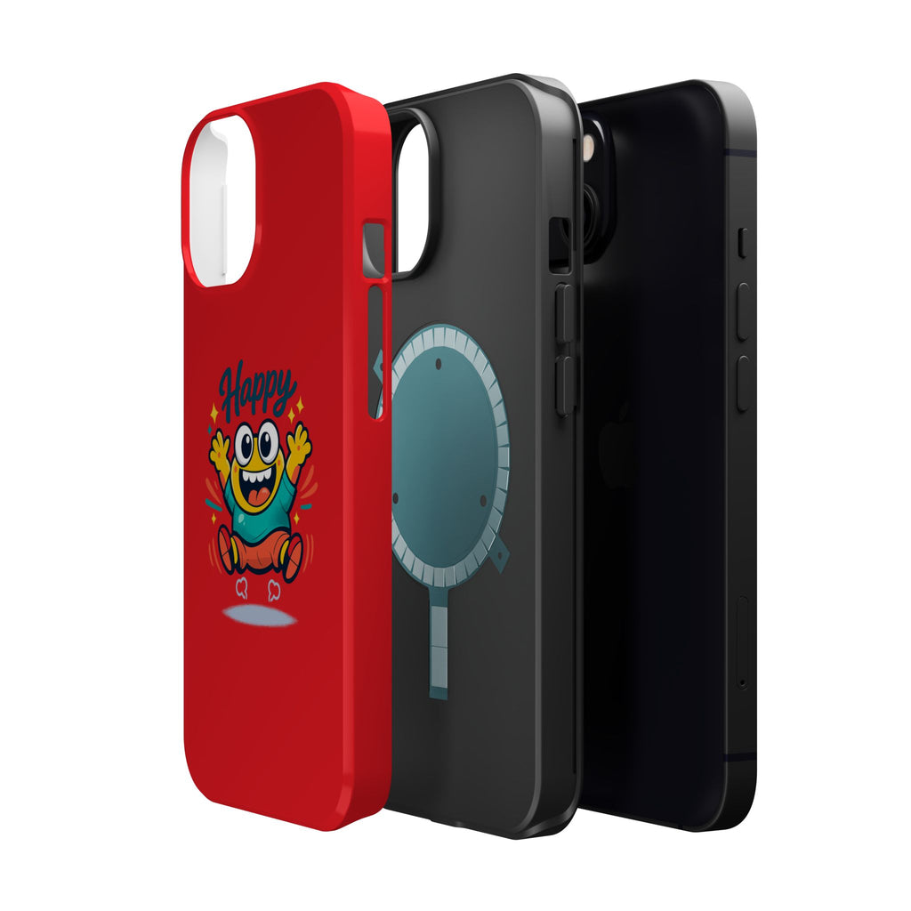 Happy Monster Magnetic Impact-Resistant Phone Case