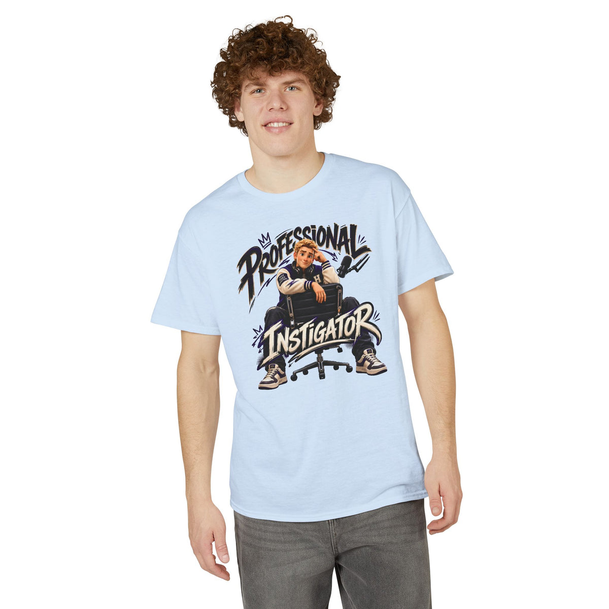 Hot Take Central Professional Instigator Jake Graphic T Shirt