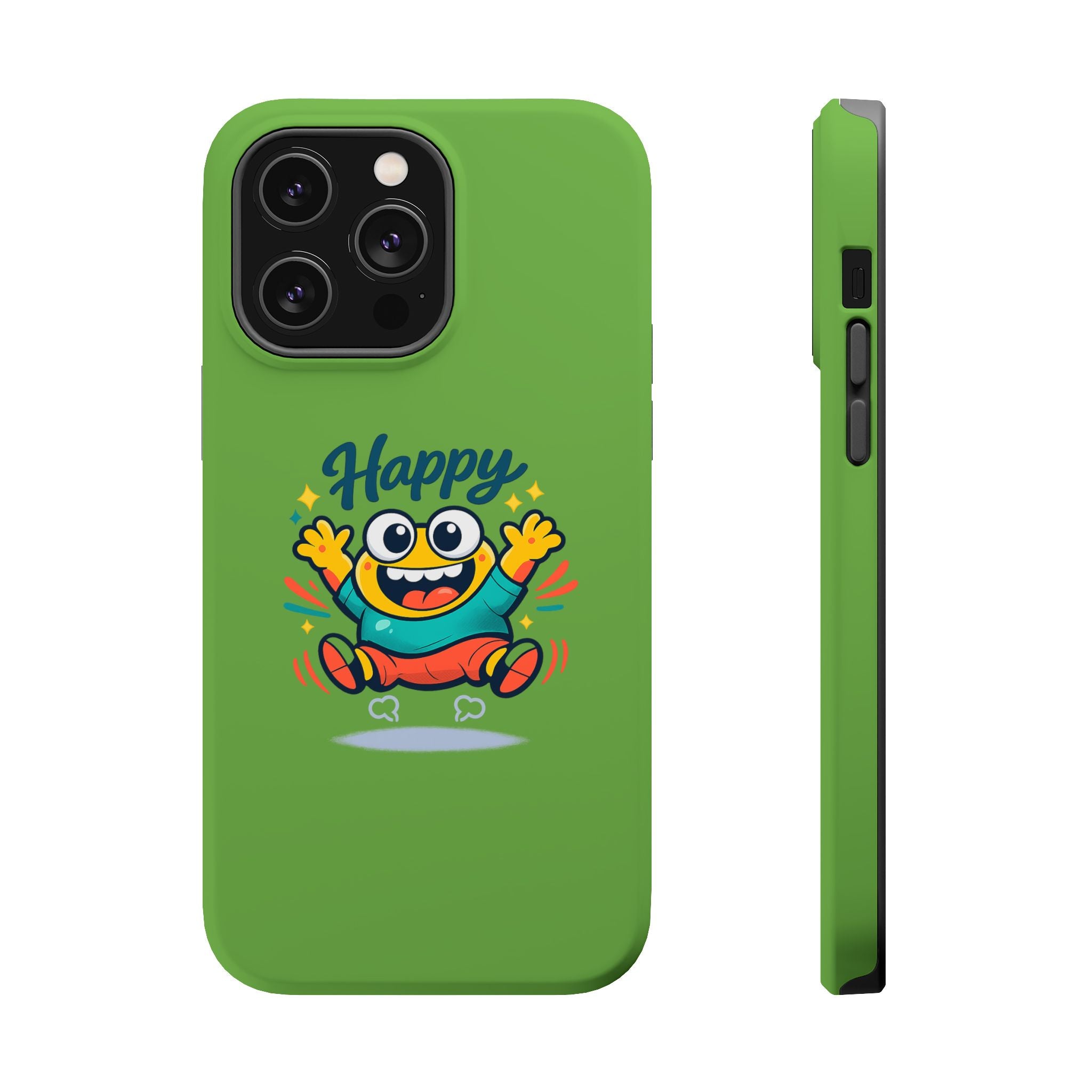 Happy Monster Magnetic Impact-Resistant Phone Case