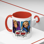 Jake And Emma Hot Take Coffee Mug — "I Have A Hot Take About This" Mug (11/15oz)