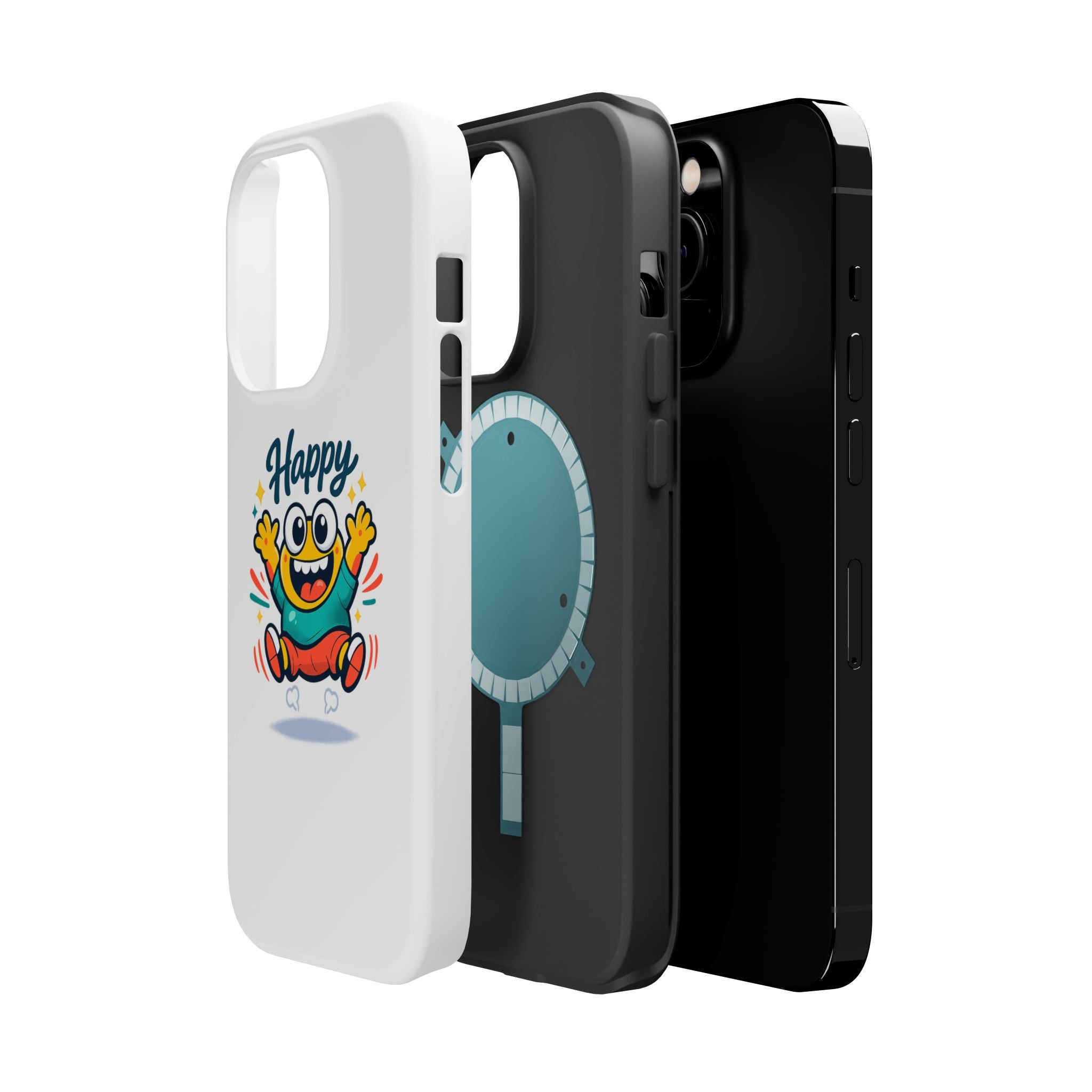 Happy Monster Magnetic Impact-Resistant Phone Case