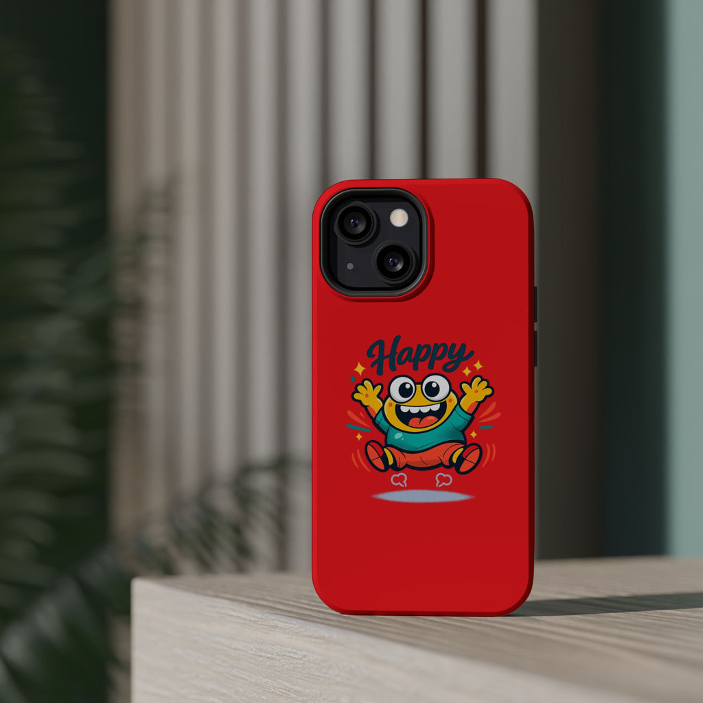 Happy Monster Magnetic Impact-Resistant Phone Case