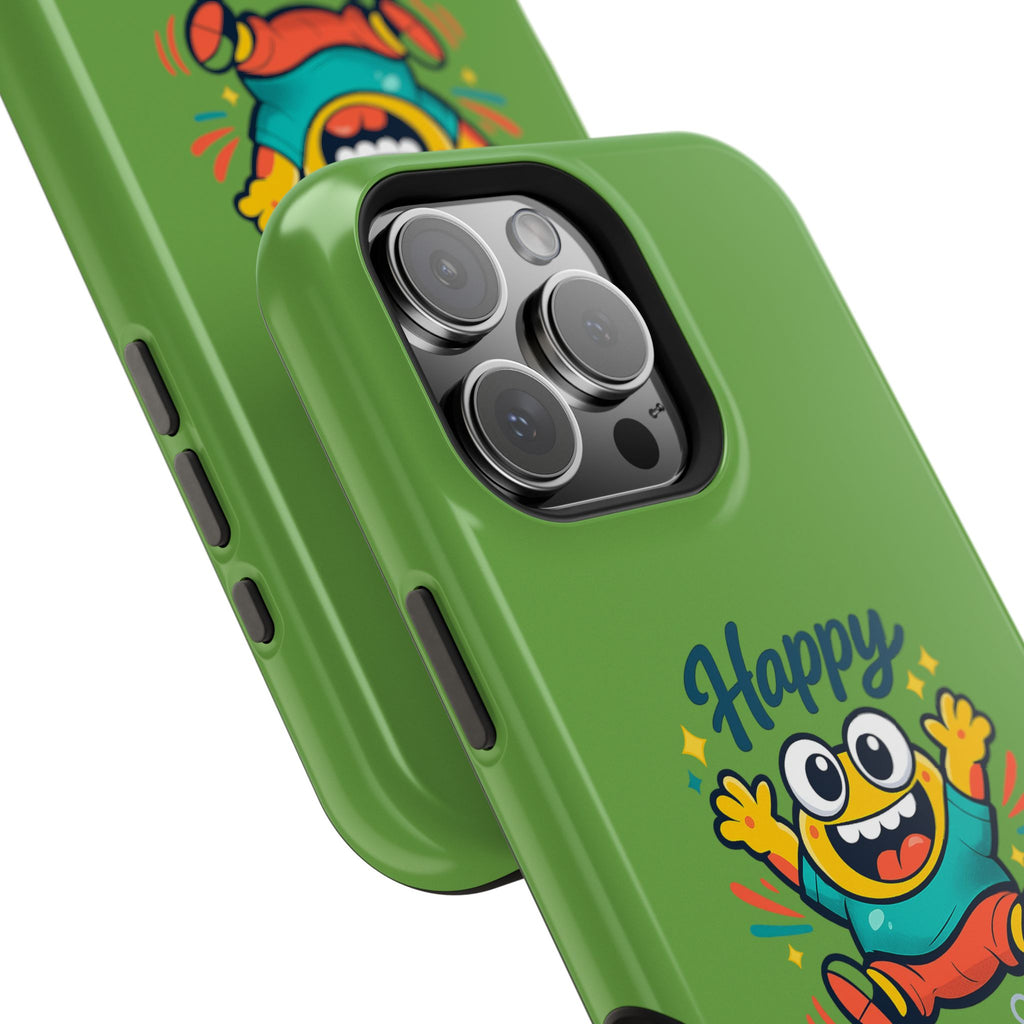Happy Monster Magnetic Impact-Resistant Phone Case
