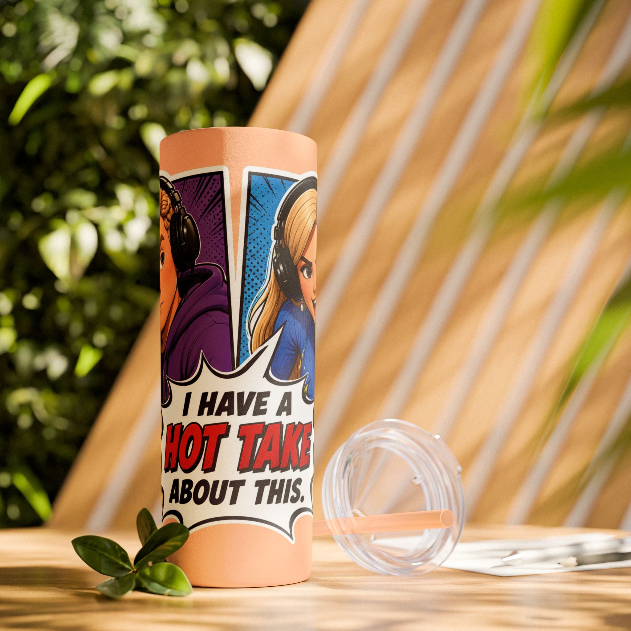 Hot Take Central I Have a Hot Take About This 20oz Pop Art Tumbler