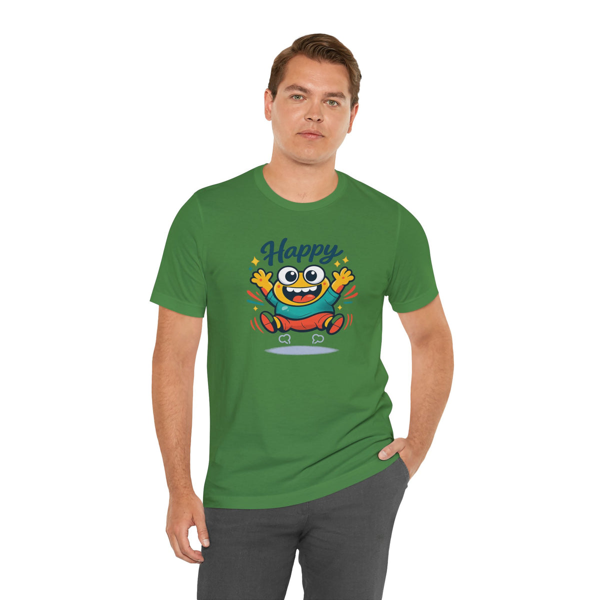 Happy Mood Blob T Shirt Cute Kawaii Graphic Tee