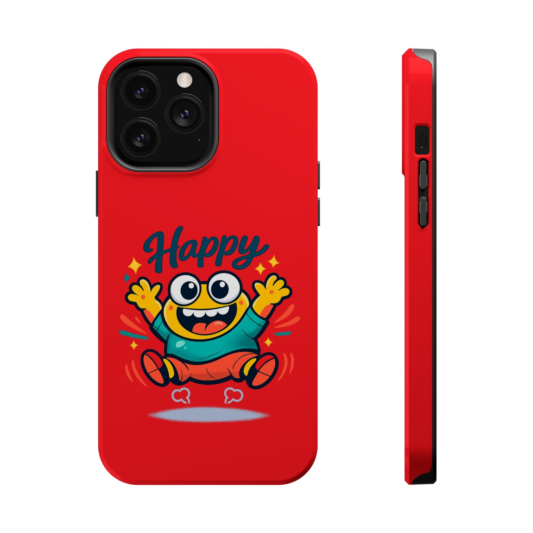 Happy Monster Magnetic Impact-Resistant Phone Case