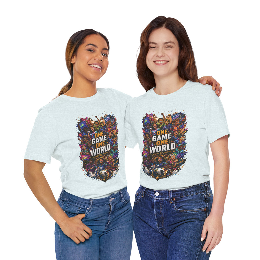 One Game One World Gamer Graphic T Shirt