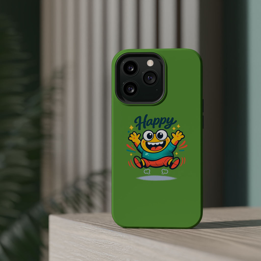 Happy Monster Magnetic Impact-Resistant Phone Case