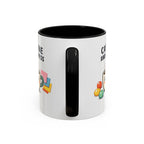 Caffeine and Kindness Coffee Mug – Ceramic Accent Mug (11oz / 15oz)