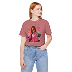 Boss Babe Pink Fashion Tee — Women’s Glam Money & Shopping Graphic Shirt
