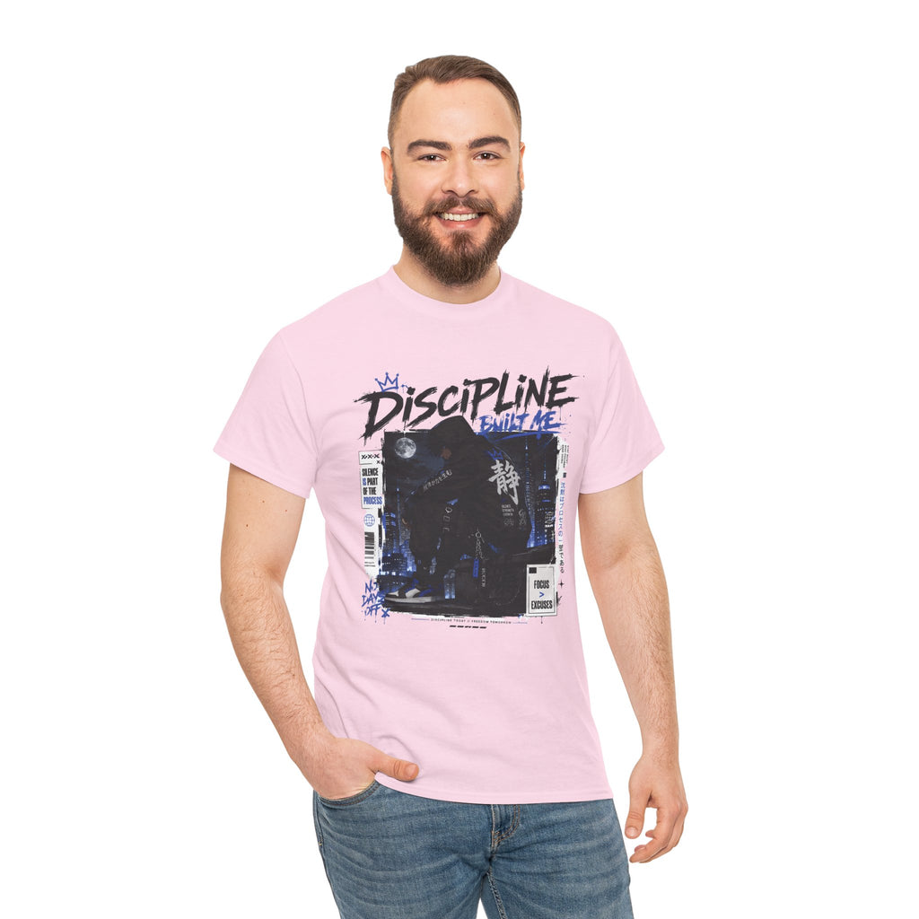 Discipline Built Me Anime Streetwear T Shirt