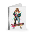 I'm Unstoppable Spiral Notebook – Motivational Ruled Journal