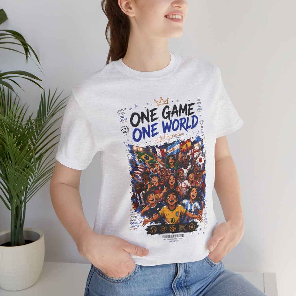 One Game One World Soccer T-Shirt