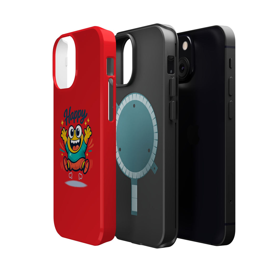 Happy Monster Magnetic Impact-Resistant Phone Case