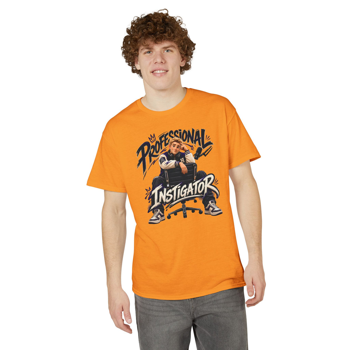 Hot Take Central Professional Instigator Jake Graphic T Shirt