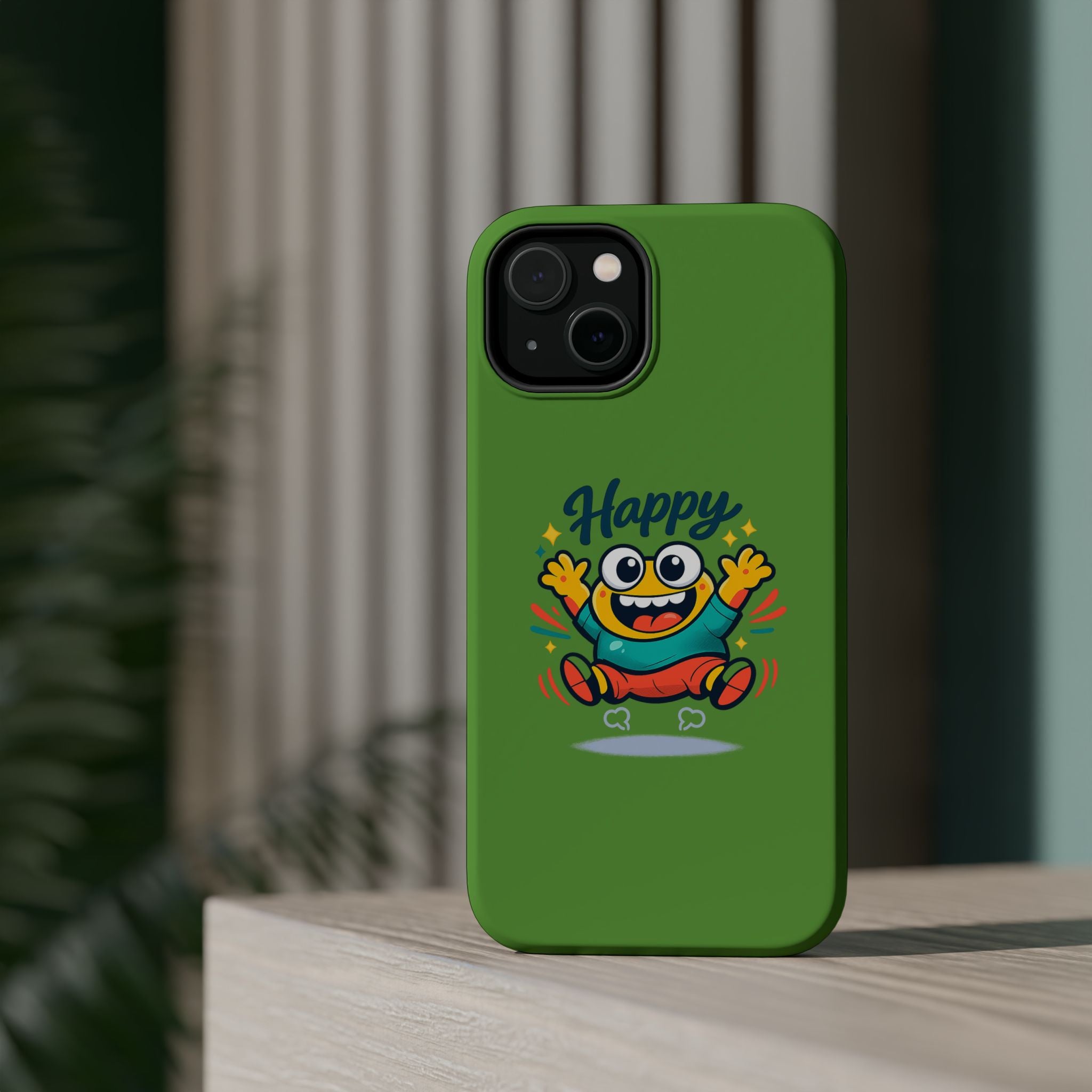 Happy Monster Magnetic Impact-Resistant Phone Case