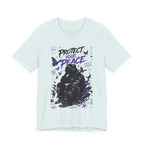 Protect Your Peace Gothic Butterfly Graphic T Shirt