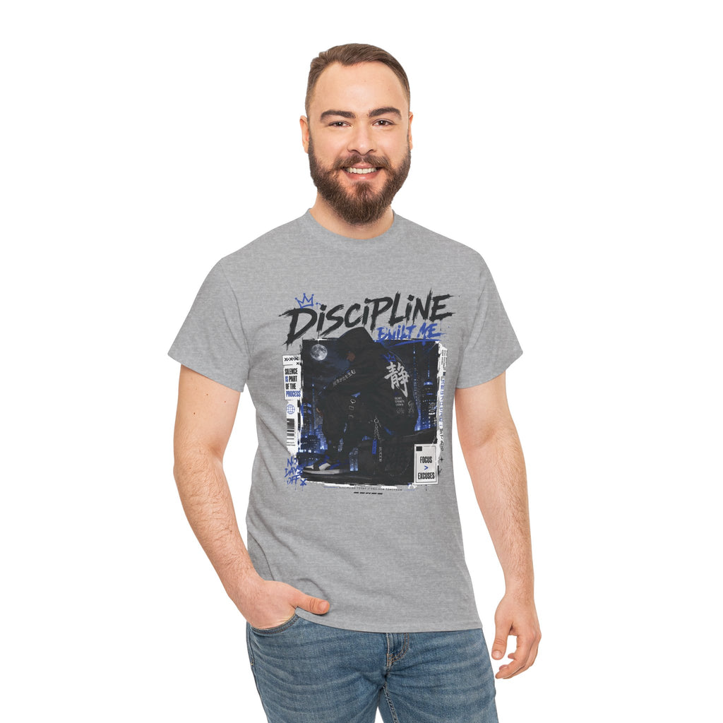 Discipline Built Me Anime Streetwear T Shirt